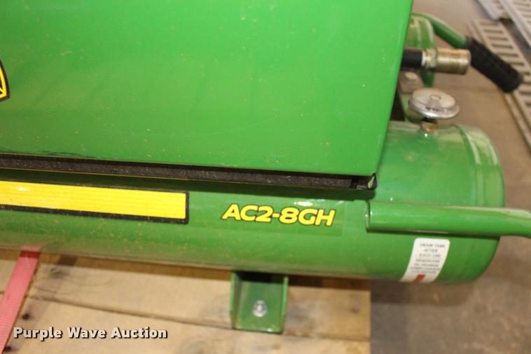 image for item DA4438 John Deere AC2-8GH air compressor