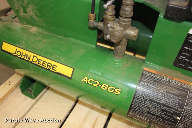 image for item DA4440 John Deere AC2-8GS air compressor