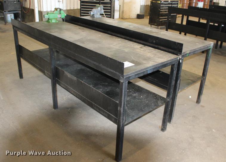 image for item DA4444 (2) steel work benches
