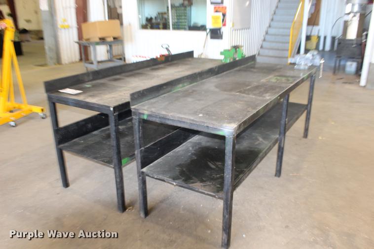 image for item DA4444 (2) steel work benches