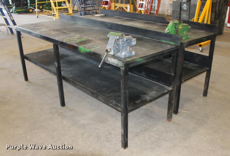 image for item DA4444 (2) steel work benches