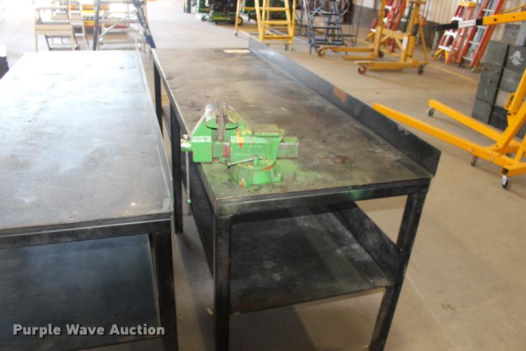 image for item DA4444 (2) steel work benches