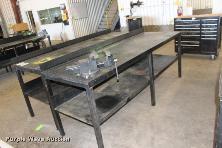 image for item DA4445 (2) steel work benches