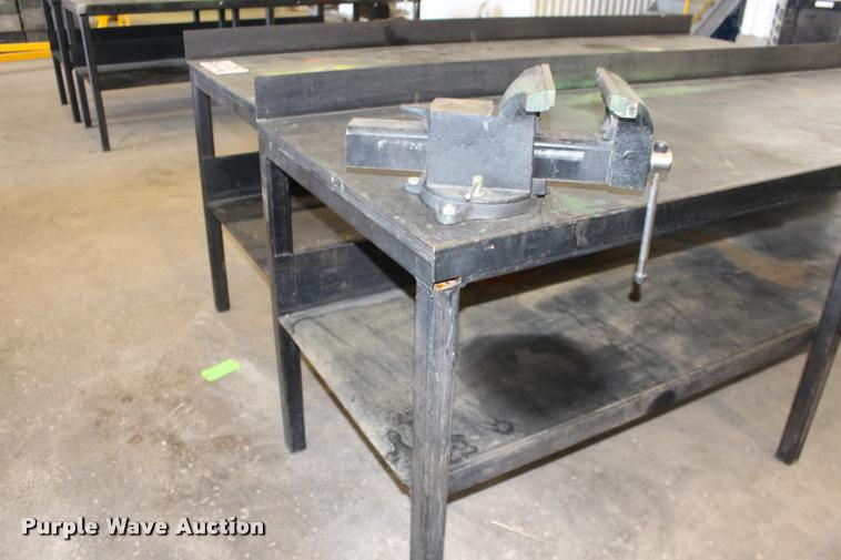 image for item DA4445 (2) steel work benches