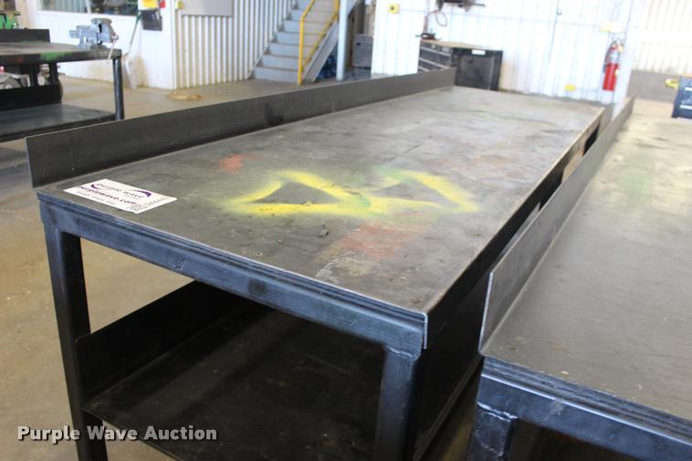 image for item DA4445 (2) steel work benches