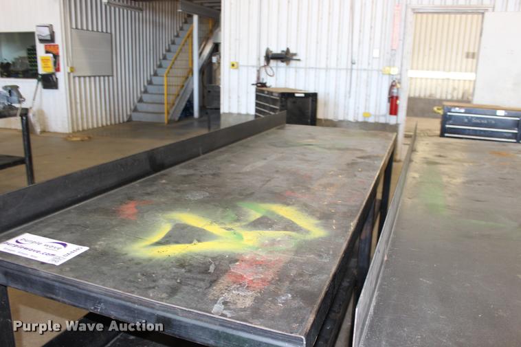 image for item DA4445 (2) steel work benches