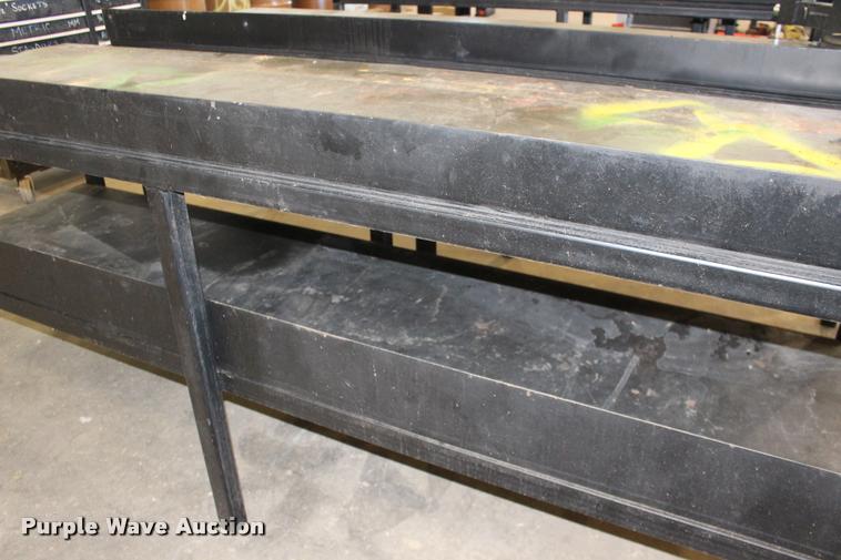 image for item DA4445 (2) steel work benches
