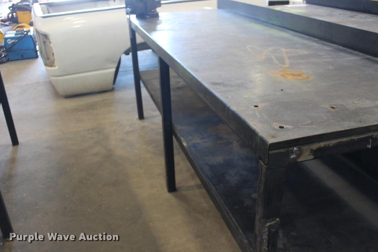 image for item DA4445 (2) steel work benches