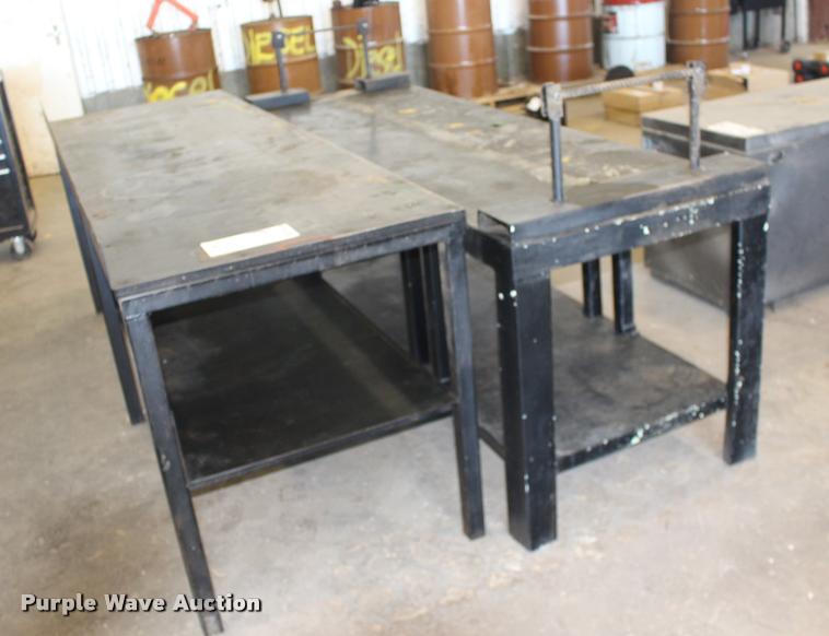 image for item DA4449 (2) steel work benches