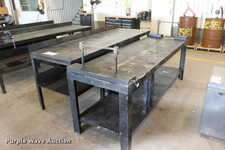 image for item DA4449 (2) steel work benches