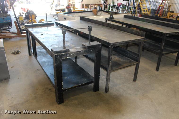 image for item DA4449 (2) steel work benches