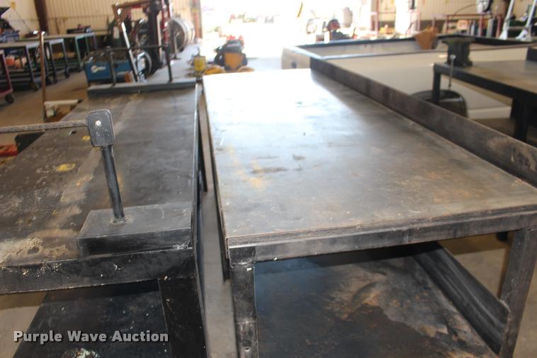 image for item DA4449 (2) steel work benches
