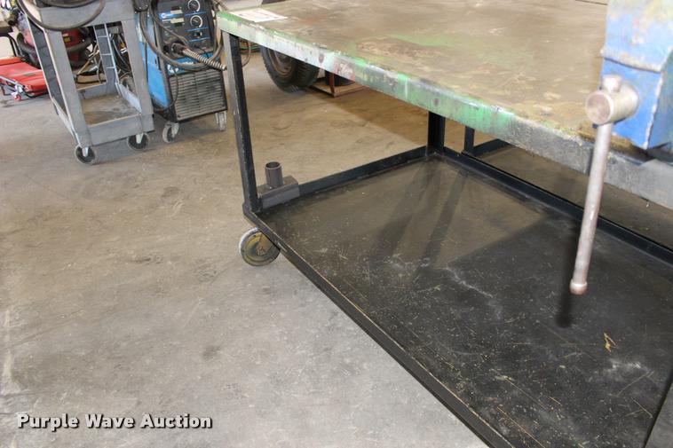image for item DA4453 (2) steel shop tables