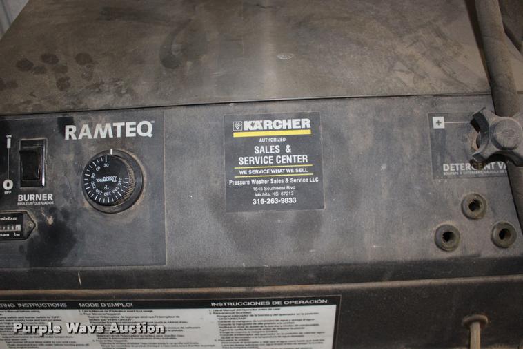 image for item DA4454 Ramtea hot water pressure washer