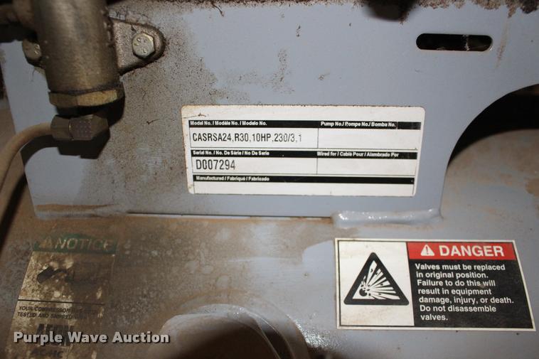image for item DA4455 Gardner Denver CASRSA24 air compressor