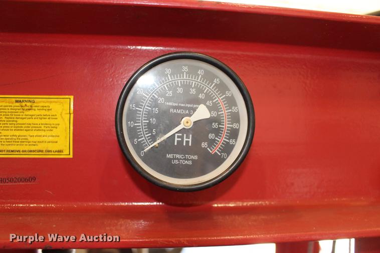 image for item DA4467 American Forge & Foundry shop press