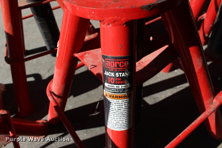 image for item DA4474 (8) jack stands