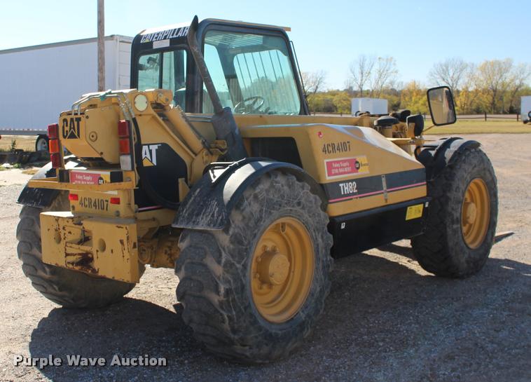 image for item DA4480 Caterpillar TH82 telehandler
