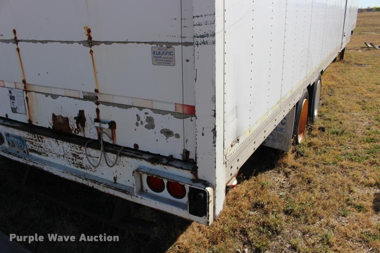image for item DA4483 1994 Kentucky dry van trailer