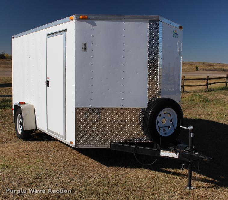 image for item DA4484 2013 Arising 712VSRW enclosed cargo trailer