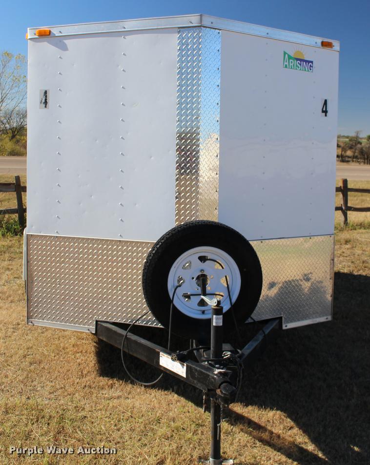 image for item DA4484 2013 Arising 712VSRW enclosed cargo trailer