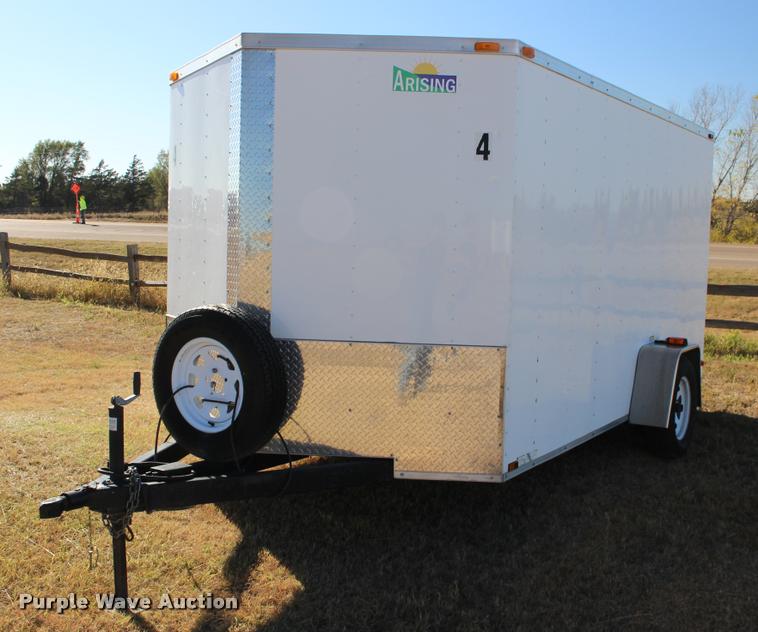 image for item DA4484 2013 Arising 712VSRW enclosed cargo trailer