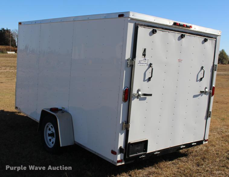 image for item DA4484 2013 Arising 712VSRW enclosed cargo trailer
