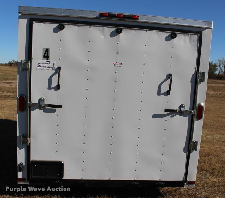 image for item DA4484 2013 Arising 712VSRW enclosed cargo trailer