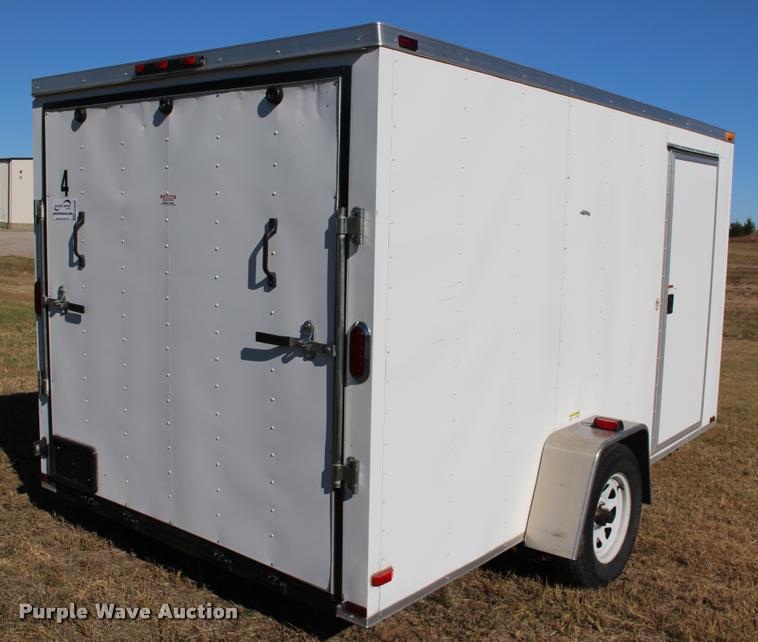 image for item DA4484 2013 Arising 712VSRW enclosed cargo trailer