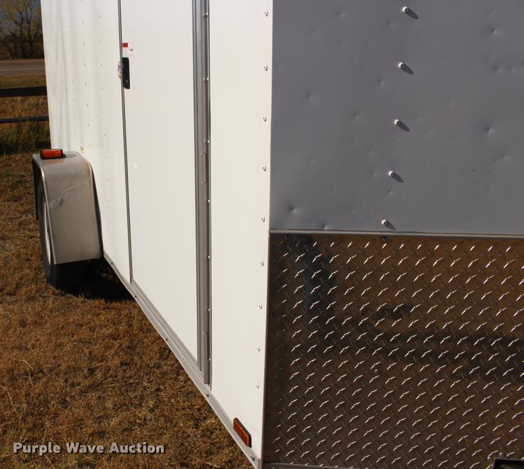image for item DA4484 2013 Arising 712VSRW enclosed cargo trailer