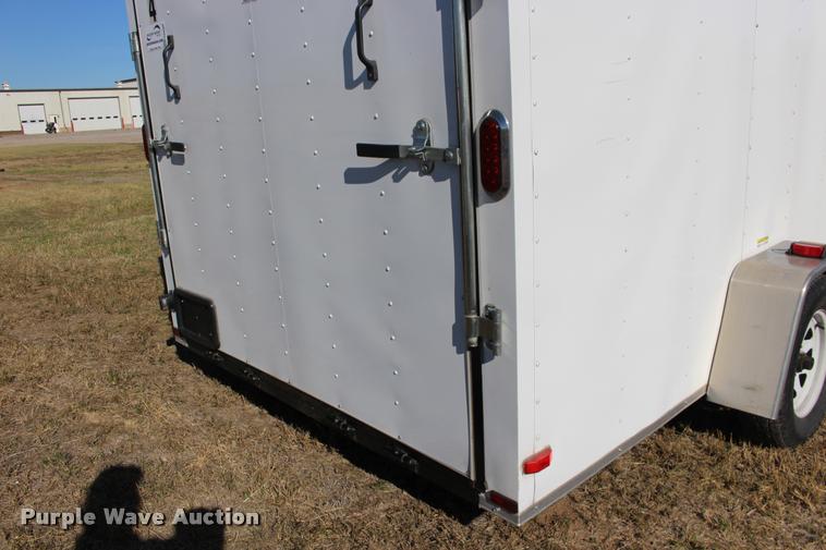 image for item DA4484 2013 Arising 712VSRW enclosed cargo trailer