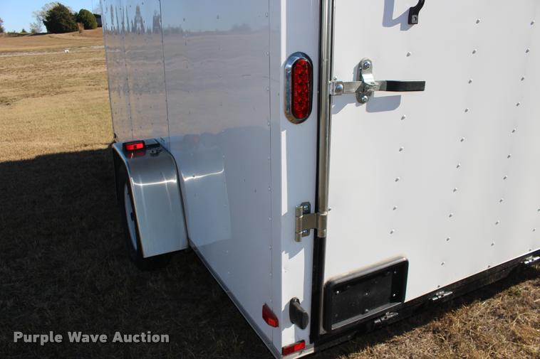 image for item DA4484 2013 Arising 712VSRW enclosed cargo trailer
