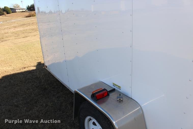image for item DA4484 2013 Arising 712VSRW enclosed cargo trailer