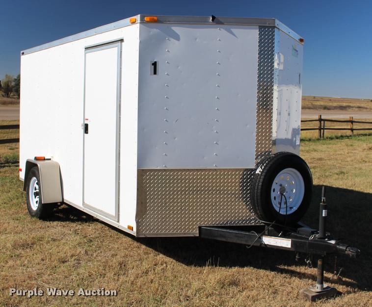 image for item DA4485 2013 Arising 712VSRW enclosed cargo trailer
