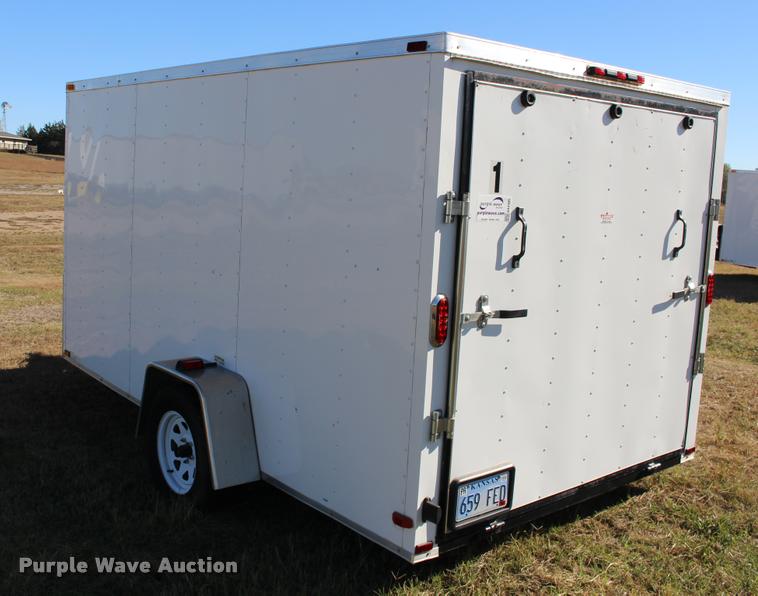 image for item DA4485 2013 Arising 712VSRW enclosed cargo trailer