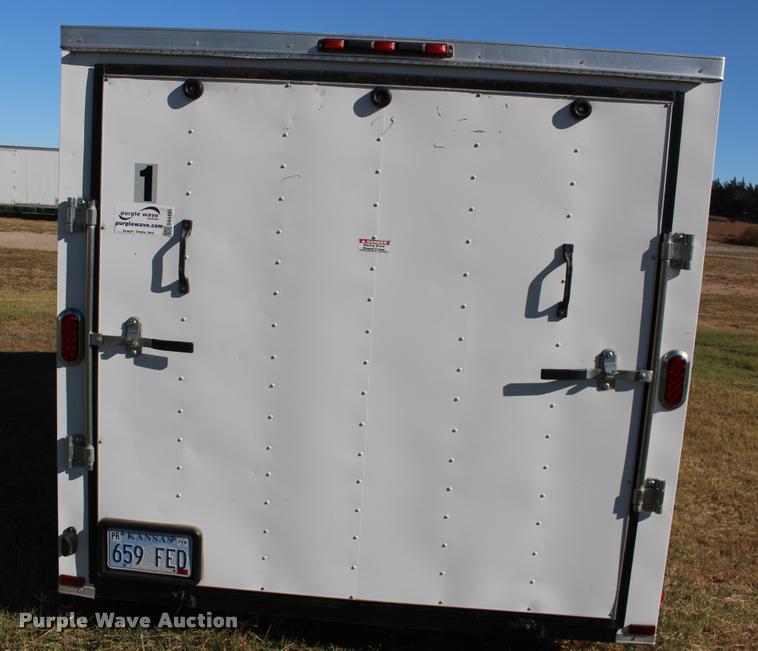 image for item DA4485 2013 Arising 712VSRW enclosed cargo trailer