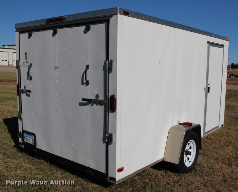 image for item DA4485 2013 Arising 712VSRW enclosed cargo trailer