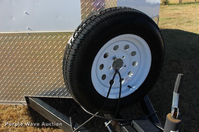 image for item DA4485 2013 Arising 712VSRW enclosed cargo trailer