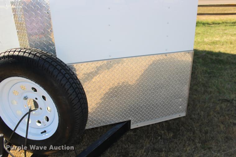 image for item DA4485 2013 Arising 712VSRW enclosed cargo trailer