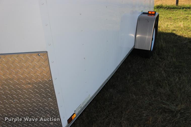 image for item DA4485 2013 Arising 712VSRW enclosed cargo trailer