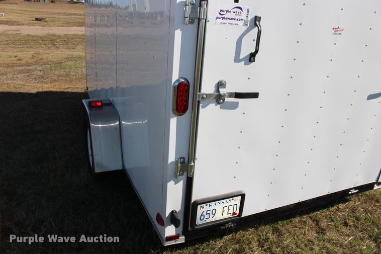 image for item DA4485 2013 Arising 712VSRW enclosed cargo trailer