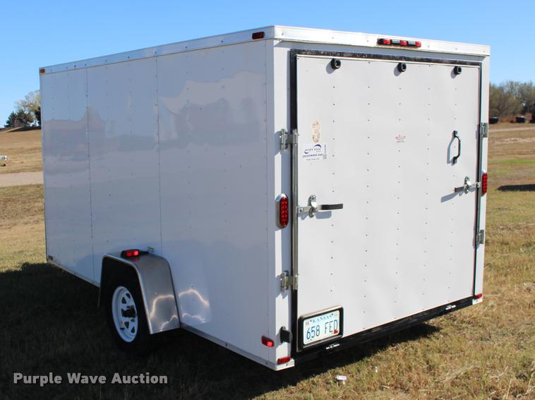 image for item DA4486 2013 Arising 712VSRW enclosed cargo trailer