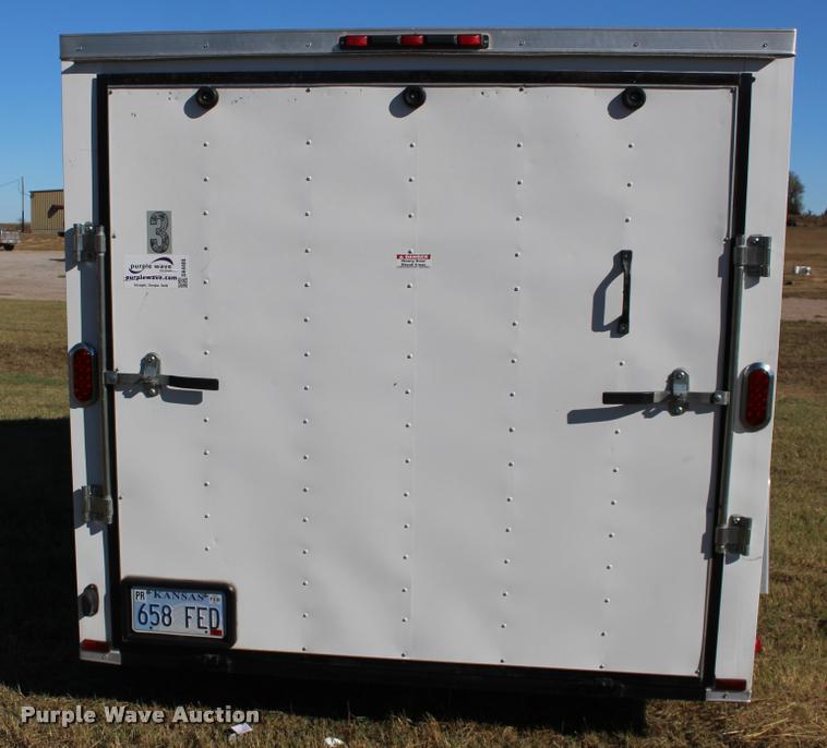 image for item DA4486 2013 Arising 712VSRW enclosed cargo trailer