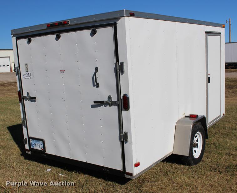 image for item DA4486 2013 Arising 712VSRW enclosed cargo trailer
