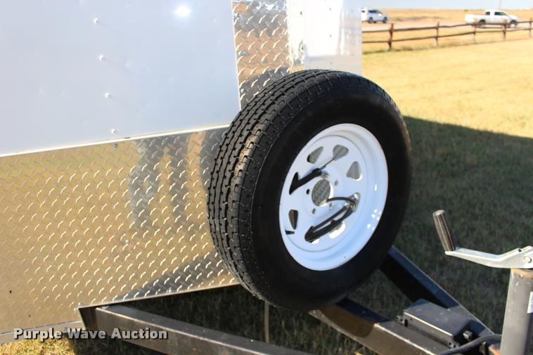 image for item DA4486 2013 Arising 712VSRW enclosed cargo trailer