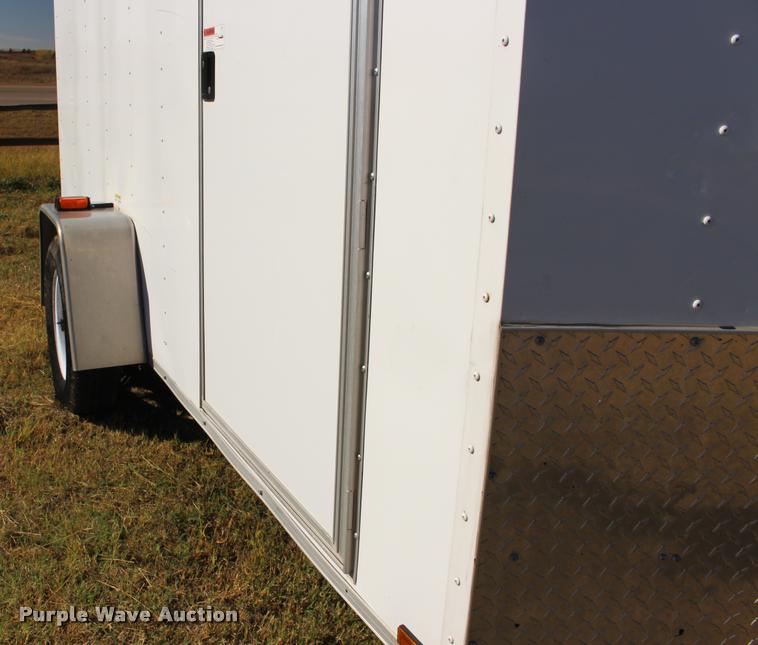 image for item DA4486 2013 Arising 712VSRW enclosed cargo trailer