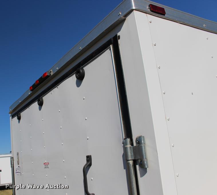 image for item DA4486 2013 Arising 712VSRW enclosed cargo trailer