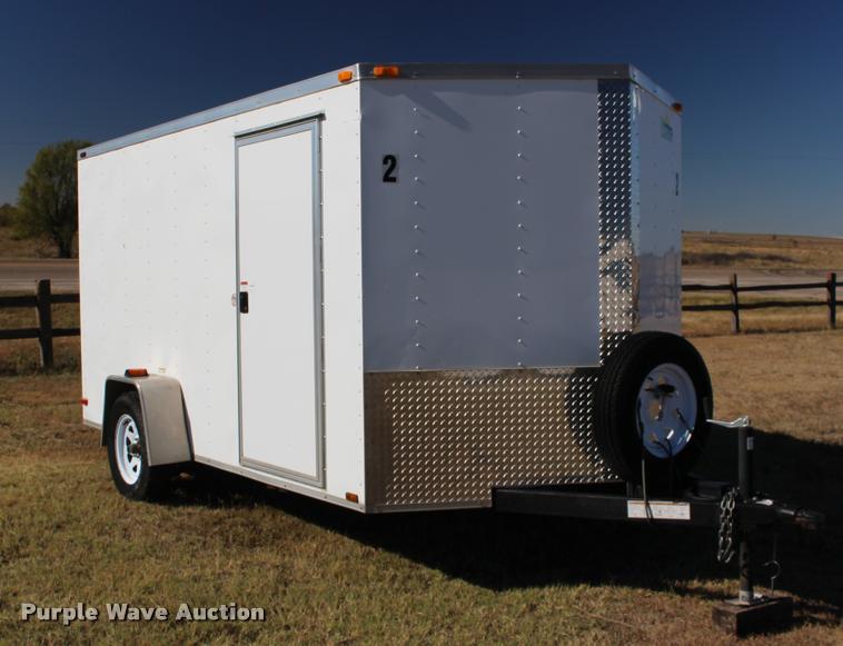 image for item DA4487 2013 Arising 712VSRW enclosed cargo trailer