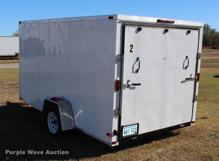 image for item DA4487 2013 Arising 712VSRW enclosed cargo trailer