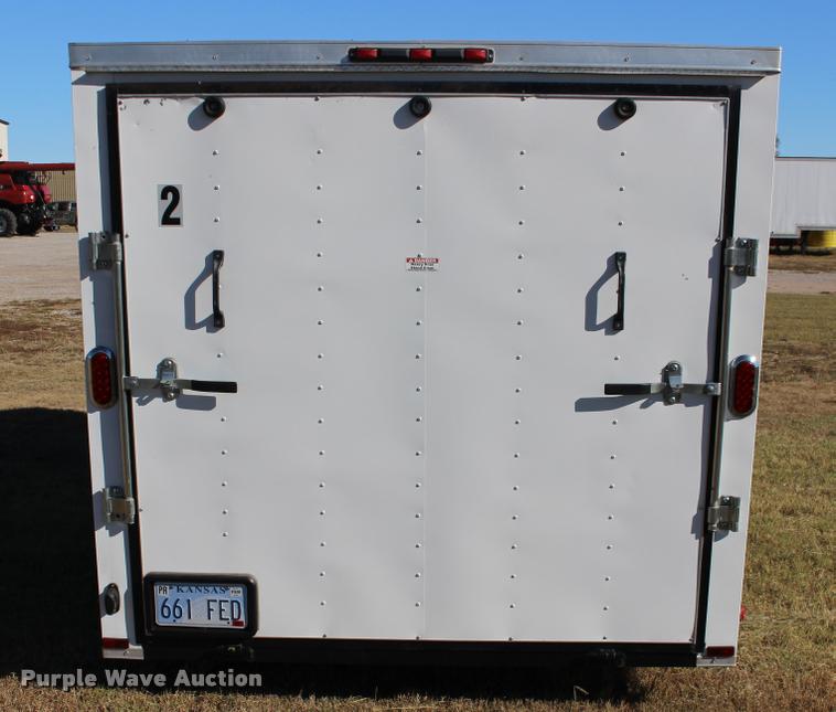 image for item DA4487 2013 Arising 712VSRW enclosed cargo trailer